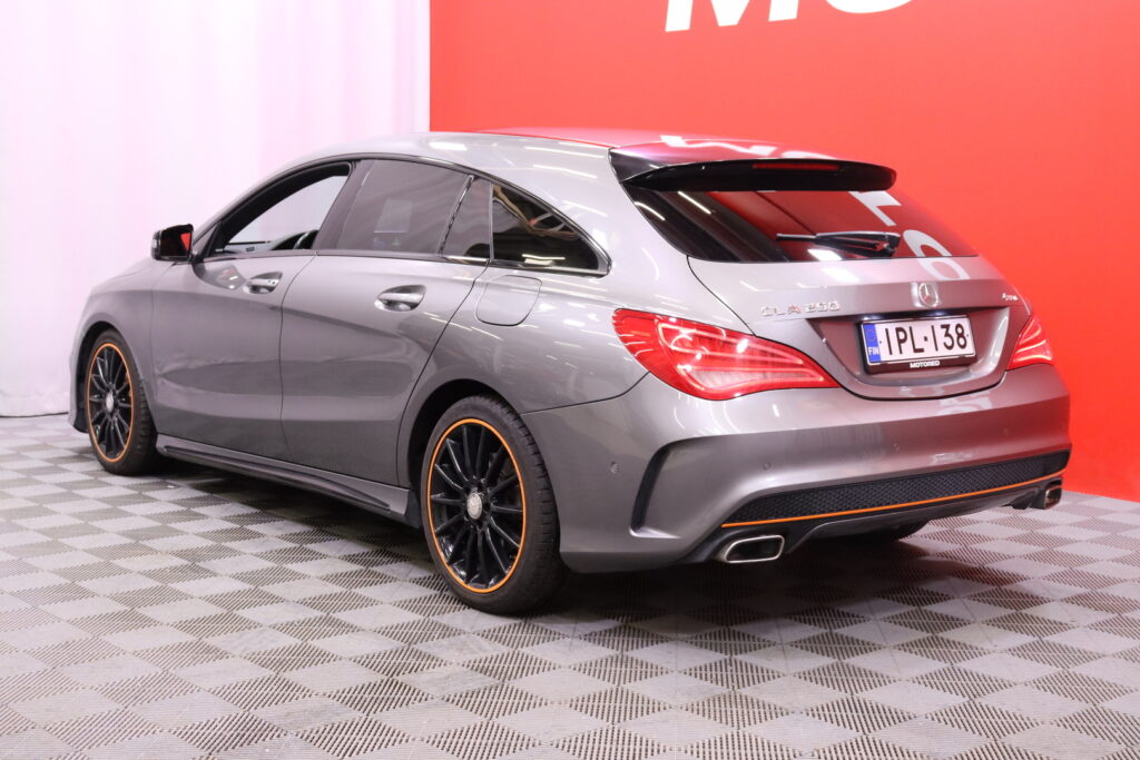 Mercedes-Benz - CLA - 250 4Matic A Shooting Brake Edition Orange Art AMG // H&K / Panorama / Muistipenkki / ILS / Kamera / Yöpaketti // Mercedes-Benz - CLA - 250 4Matic A Shooting Brake Edition Orange Art AMG // H&K / Panorama / Muistipenkki / ILS / Kamera / Yöpaketti // - Farmari