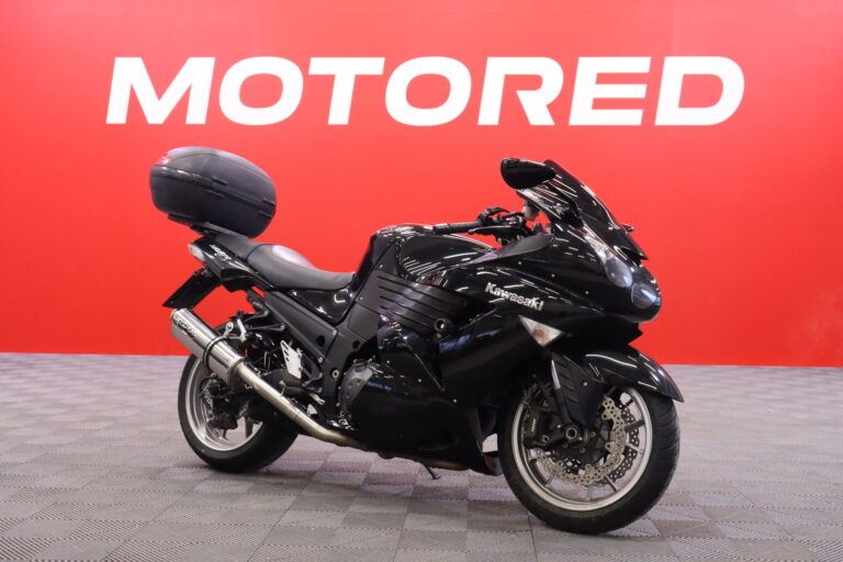 Kawasaki - ZZR - 1400 / GPR-Sliparit / Kaatumatapit / Laukku // - Moottoripyörä