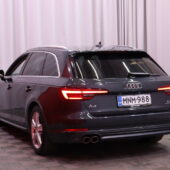 Audi - A4 - Avant Business Sport Comfort S line Edition 2,0 TDI 140 kW quattro S tronic // Suomi-auto / Webasto / Koukku / Sporttipenkit / LED // - Farmari