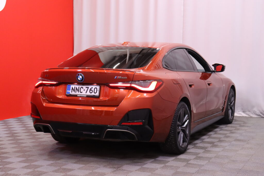 BMW - I4 M50 - Charged Plus // 1-om. Suomi-auto / Laser / M-Istuimet / H&K / ACC / HUD / 360° / BMW - I4 M50 - Charged Plus // 1-om. Suomi-auto / Laser / M-Istuimet / H&K / ACC / HUD / 360° / - Sedan