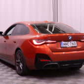 BMW - I4 M50 - Charged Plus // 1-om. Suomi-auto / Laser / M-Istuimet / H&K / ACC / HUD / 360° / - Sedan
