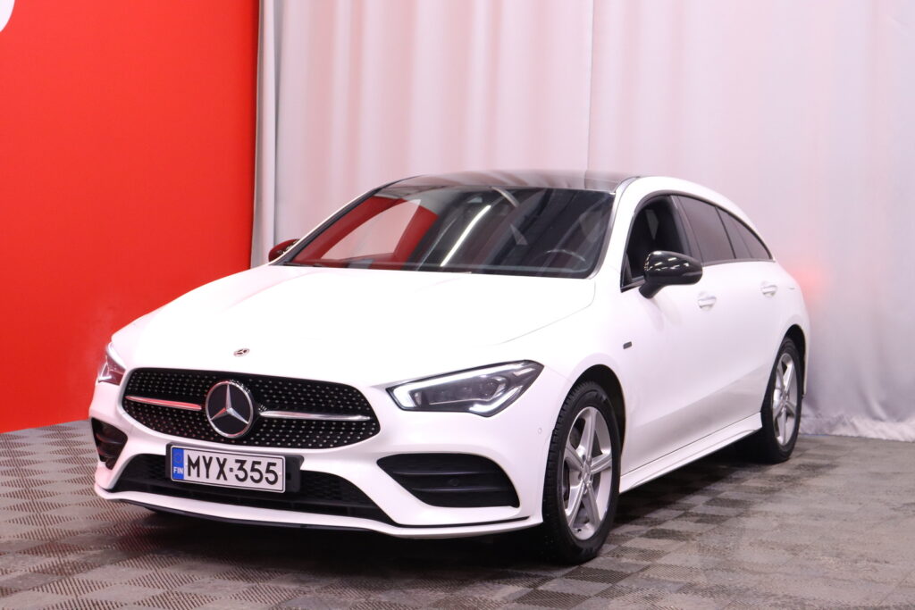 Mercedes-Benz - CLA - 250 e A Shooting Brake Business Progressive EQ Power // Suomi-auto / Multibeam LED / Muistipenkit / Ambient / Panorama / Mercedes-Benz - CLA - 250 e A Shooting Brake Business Progressive EQ Power // Suomi-auto / Multibeam LED / Muistipenkit / Ambient / Panorama / - Farmari