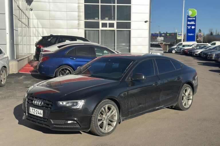 Audi - A5 - Sportback Black Edition 3,0 V6 TDI DPF 180 kW quattro S tronic-autom. - Viistoperä