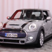 MINI - COOPER - Cooper S A Business // Nahkaverhoilu / H&K / Panorama / Moonwalk Grey Väri // - Viistoperä