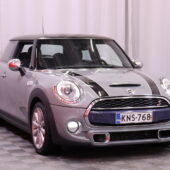 MINI - COOPER - Cooper S A Business // Nahkaverhoilu / H&K / Panorama / Moonwalk Grey Väri // - Viistoperä