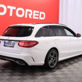Mercedes-Benz - C - 220 d T A Business AMG // Distronic pro / Aktiv. Kaista-avustin / AMG Paketit / P.Kamera / Sporttipenkit / CarPlay / - Farmari