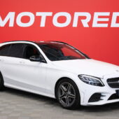 Mercedes-Benz - C - 220 d T A Business AMG // Distronic pro / Aktiv. Kaista-avustin / AMG Paketit / P.Kamera / Sporttipenkit / CarPlay / - Farmari
