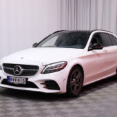 Mercedes-Benz - C - 220 d T A Business AMG // Distronic pro / Aktiv. Kaista-avustin / AMG Paketit / P.Kamera / Sporttipenkit / CarPlay / - Farmari