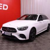 Mercedes-Benz - E - 300 de 4MATIC T A AMG // Distronic+ / Panorama / Burmester / Muistipenkit / Vetokoukku / Kamera / Night // - Farmari