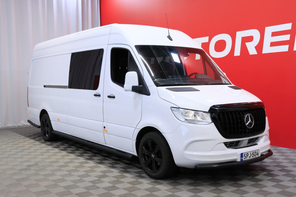 Mercedes-Benz - Sprinter - 319CDI RWD-3,5/43 KB pitkä A3 Jatko-ohjaamo - Pakettiauto