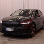 Skoda - Enyaq - 60 SportLine iV / 1.om Suomi-auto / ACC / 360-kamera / Crystal Lighting / Koukku / Sähköpenkki muistilla / Virtual Pedal / - Maastoauto