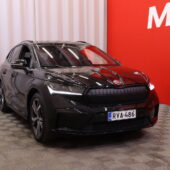 Skoda - Enyaq - 60 SportLine iV / 1.om Suomi-auto / ACC / 360-kamera / Crystal Lighting / Koukku / Sähköpenkki muistilla / Virtual Pedal / - Maastoauto