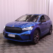 Skoda - Enyaq - 80x 4x4 SportLine iV // Matrix / ACC / DCC / Koukku / Panorama / Canton / 360° / Muistipenkit  / Lämpöpumppu - Maastoauto