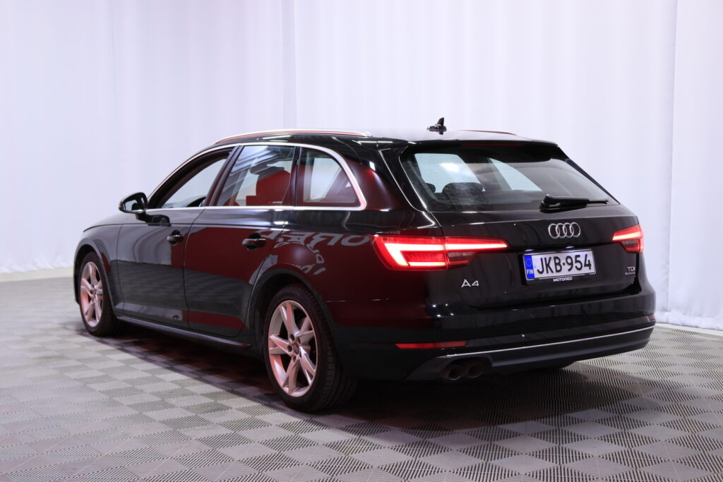 Audi - A4 - Avant First Edition Business Sport 2,0 TDI 140 kW quattro S tronic / Suomi-auto / Webasto / Koukku / Sporttipenkit / LED / Vakkari / Tutkat Audi - A4 - Avant First Edition Business Sport 2,0 TDI 140 kW quattro S tronic / Suomi-auto / Webasto / Koukku / Sporttipenkit / LED / Vakkari / Tutkat - Farmari