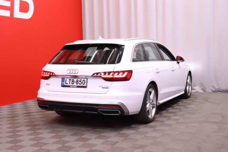 Audi - A4 - Avant Business S line Comfort Edition 40 TDI 140 kW quattro S tronic / Facelift / Matrix / Digimittari / Webasto / Vetokoukku / Kamera / - Farmari