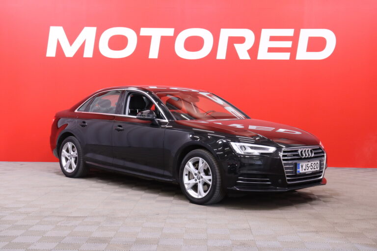 Audi - A4 - Sedan First Edition Business Sport 2,0 TDI 140 kW quattro S tronic // Koukku / LED / P.tutka / Sporttipenkit / Lohko+sisäp. / Vakkari / CarPlay / - Sedan