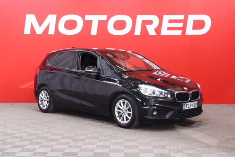 BMW - 218 - F45 Active Tourer 218i Business // Suomi-Auto / Vakkari / LED ajovalot / IsoFix // - Tila-auto