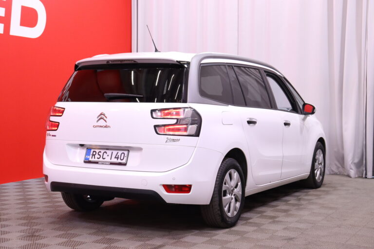 Citroen - Grand C4 Picasso - BlueHDi 120 Intensive //  7-P / Keyless / Panorama / Navi / Intensive-varustetaso! / Kamera / LED / - Tila-auto