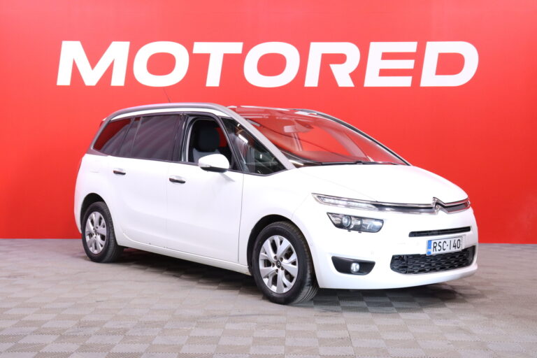 Citroen - Grand C4 Picasso - BlueHDi 120 Intensive //  7-P / Keyless / Panorama / Navi / Intensive-varustetaso! / Kamera / LED / - Tila-auto