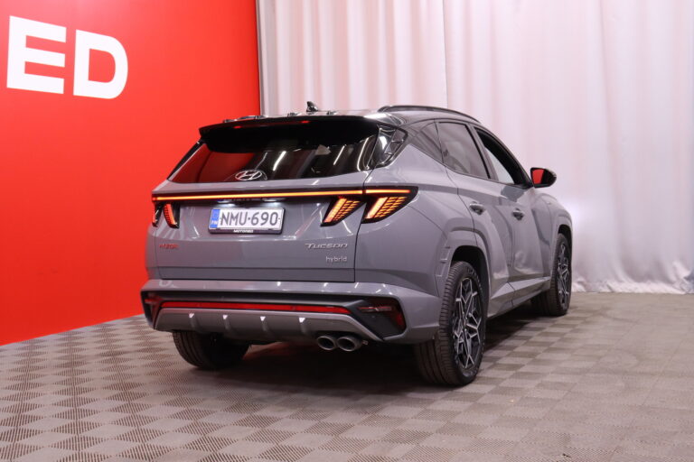 Hyundai - Tucson - 1.6 T-GDi 230 hv Hybrid N Line / 1-Om. Merkkihuollettu Suomi-auto / Tehdastakuu! / ACC / Krell / Keyless / Kamera / - Maastoauto