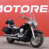 Kawasaki - VN - 900 Classic // Suomi-pyörä / Huoltokirja / A2 kuristettavissa / Sissybar // - Moottoripyörä