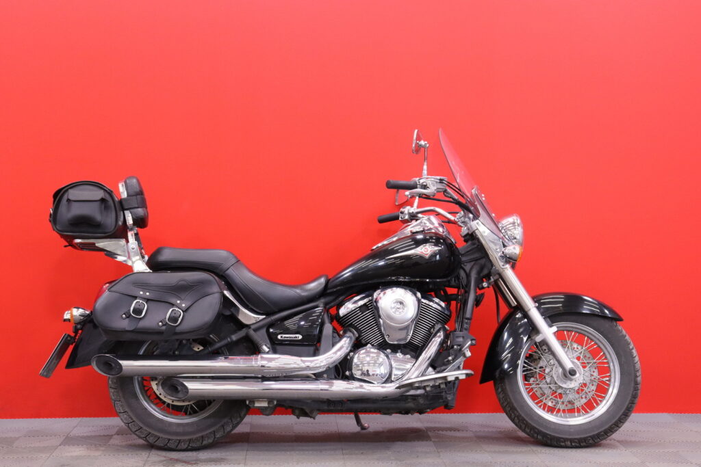 Kawasaki - VN - 900 Classic // Suomi-pyörä / Huoltokirja / A2 kuristettavissa / Sissybar // Kawasaki - VN - 900 Classic // Suomi-pyörä / Huoltokirja / A2 kuristettavissa / Sissybar // - Moottoripyörä