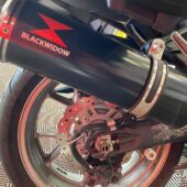 Kawasaki - ZZR - 1400  Huoltokirja, Blackwidow slip-on - Moottoripyörä