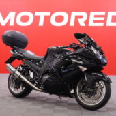 Kawasaki - ZZR - 1400 // Tuplakupu / GPR-Sliparit / Kaatumatapit / Laukku // - Moottoripyörä