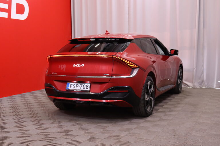 Kia - EV6 - GT-Line RWD 77 kWh 229 hv / GT-Line / Meridian / 360° / HUD / Aktiivinen kaistavahti / Ilmalämpöpumppu / Kia Connect etäohjaus  / - Maastoauto