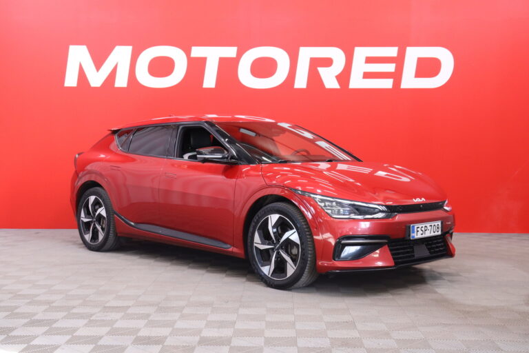 Kia - EV6 - GT-Line RWD 77 kWh 229 hv / GT-Line / Meridian / 360° / HUD / Aktiivinen kaistavahti / Ilmalämpöpumppu / Kia Connect etäohjaus  / - Maastoauto