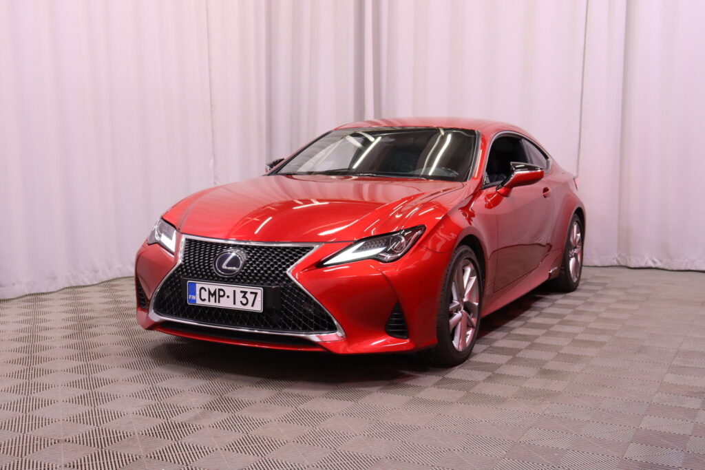 Lexus - RC - 300h Executive / Suomi-auto / Merkkihuollot / Adapt.vakkari / LED / CarPlay / Navi / Lohko & sisätilanpistoke / Tutkat / Lexus - RC - 300h Executive / Suomi-auto / Merkkihuollot / Adapt.vakkari / LED / CarPlay / Navi / Lohko & sisätilanpistoke / Tutkat / - Coupe
