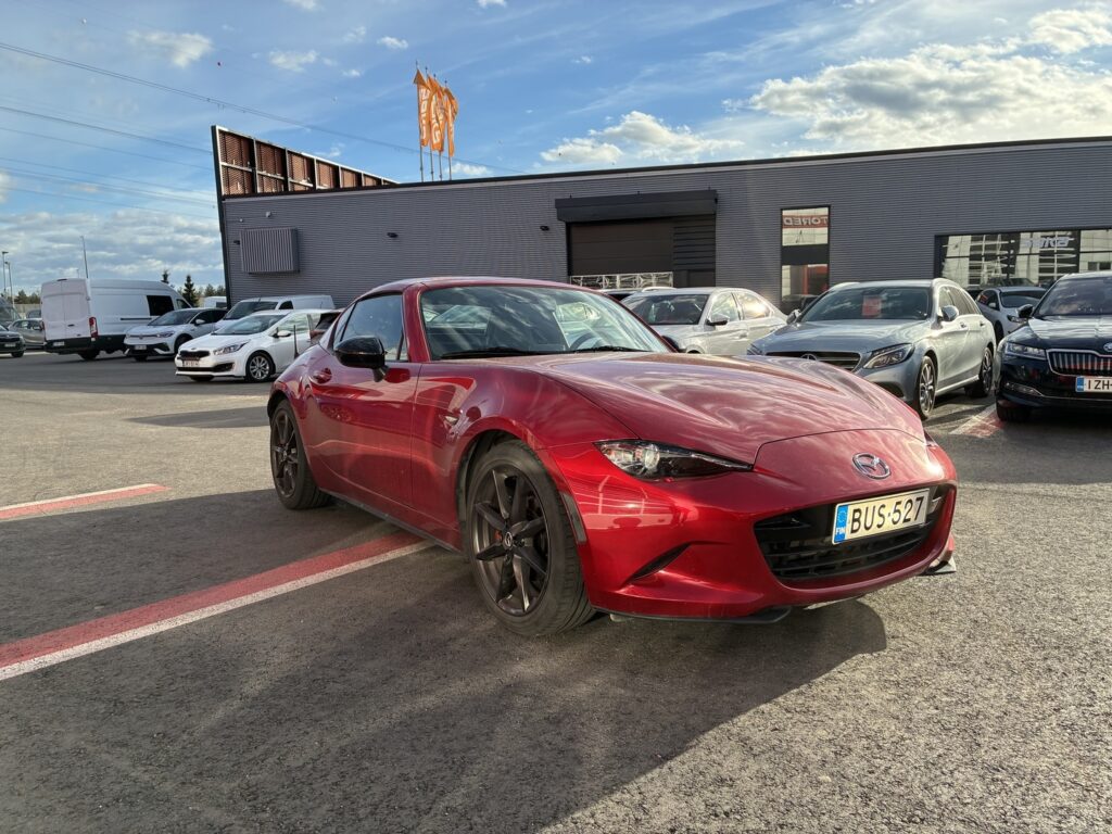 Mazda - MX-5 - 2,0 (160) SKYACTIV-G Premium Sport // Juuri saapunut! / Suomi-auto / Avo / Nahkapenkit // - Avoauto