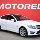 Mercedes-Benz - C - 250 CDI BE Coupé AMG // Panorama / Punainen nahkasisusta / Vakkari / ILS Xenon / - Coupe