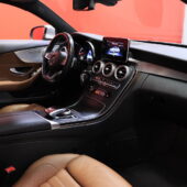 Mercedes-Benz - C - 220 d Coupé 4Matic A Business AMG // Webasto / Distronic+ / Burmester / Panorama / ILS / Blis / Ruskea nahkasisusta / - Coupe