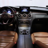 Mercedes-Benz - C - 220 d Coupé 4Matic A Business AMG // Webasto / Distronic+ / Burmester / Panorama / ILS / Blis / Ruskea nahkasisusta / - Coupe