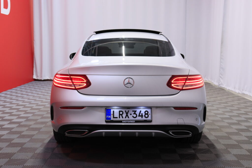 Mercedes-Benz - C - 220 d Coupé 4Matic A Business AMG // Webasto / Distronic+ / Burmester / Panorama / ILS / Blis / Ruskea nahkasisusta / Mercedes-Benz - C - 220 d Coupé 4Matic A Business AMG // Webasto / Distronic+ / Burmester / Panorama / ILS / Blis / Ruskea nahkasisusta / - Coupe