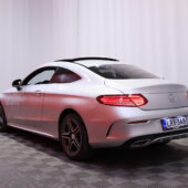 Mercedes-Benz - C - 220 d Coupé 4Matic A Business AMG // Webasto / Distronic+ / Burmester / Panorama / ILS / Blis / Ruskea nahkasisusta / - Coupe