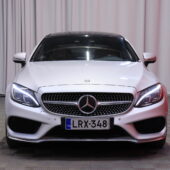 Mercedes-Benz - C - 220 d Coupé 4Matic A Business AMG // Webasto / Distronic+ / Burmester / Panorama / ILS / Blis / Ruskea nahkasisusta / - Coupe