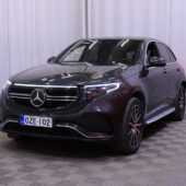 Mercedes-Benz - EQC - 400 4Matic Business AMG // Distronic+ / Multibeam / Burmester / Kattoluukku / P-kamera / Vetokoukku / IHC+ / Keyless // - Maastoauto