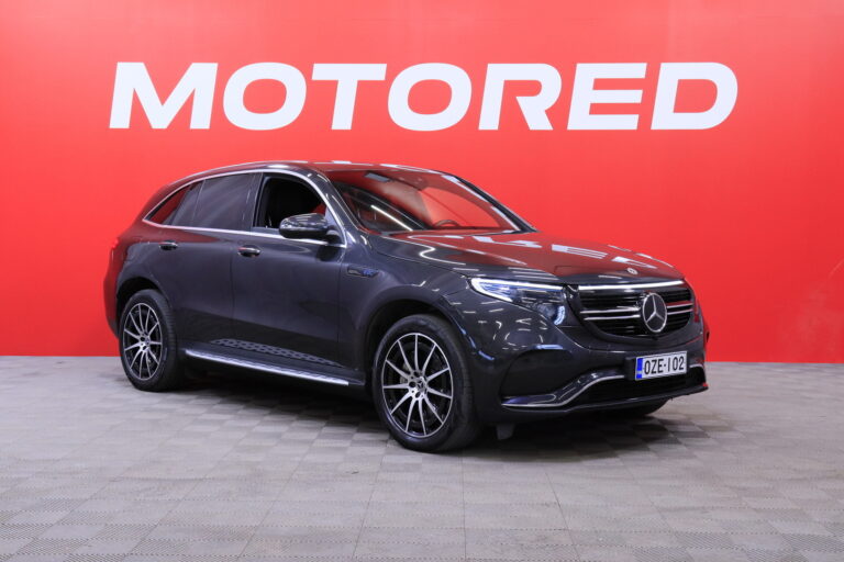 Mercedes-Benz - EQC - 400 4Matic Business AMG // Distronic+ / Multibeam / Burmester / Kattoluukku / P-kamera / Vetokoukku / IHC+ / Keyless // - Maastoauto