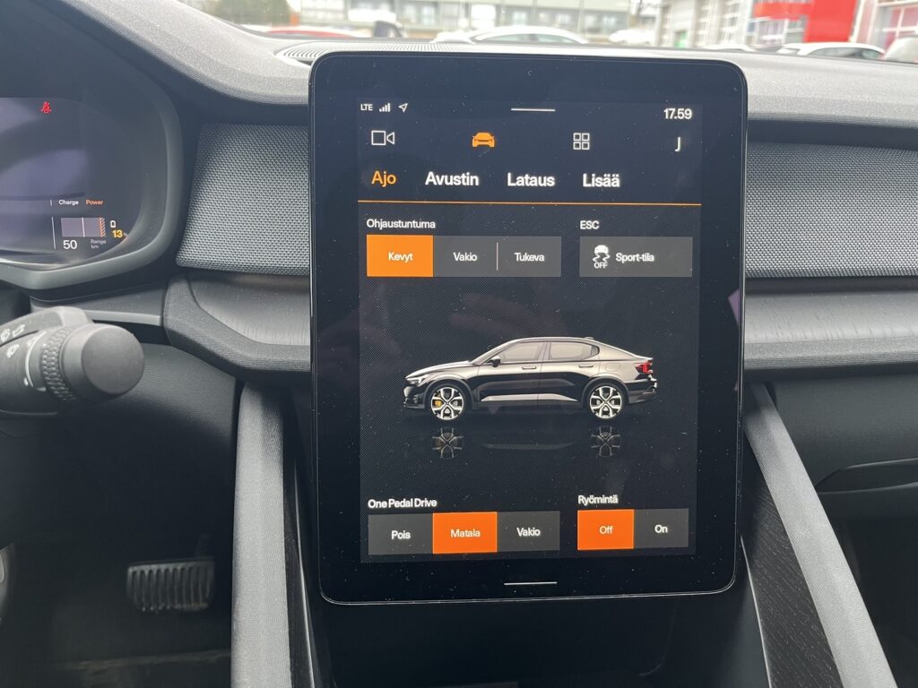 Polestar - 2 - Launch Edition, 300kW, 78kWh Polestar - 2 - Launch Edition, 300kW, 78kWh - Viistoperä