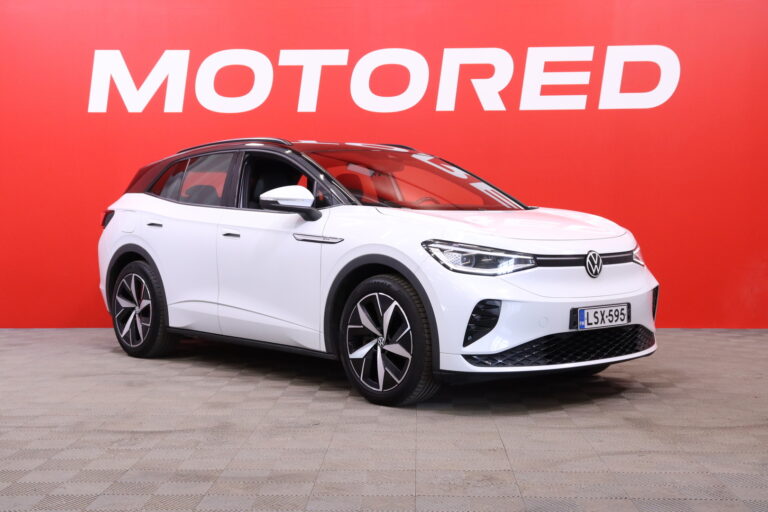 Volkswagen - ID.4 - GTX Dual Motor AWD, akku 77 kWh // Lämpöpumppu / Adapt.vakkari / IQ Light / Koukku / P.kamera / KeyLessGo / Ambient Light / - Maastoauto