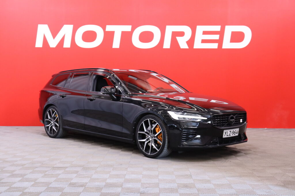 Volvo - V60 - T8 TwE AWD Polestar R-Desing aut // H&K / Navi / BLIS / Vetokoukku / KeyLess / Panorama / 360° kamera // - Farmari