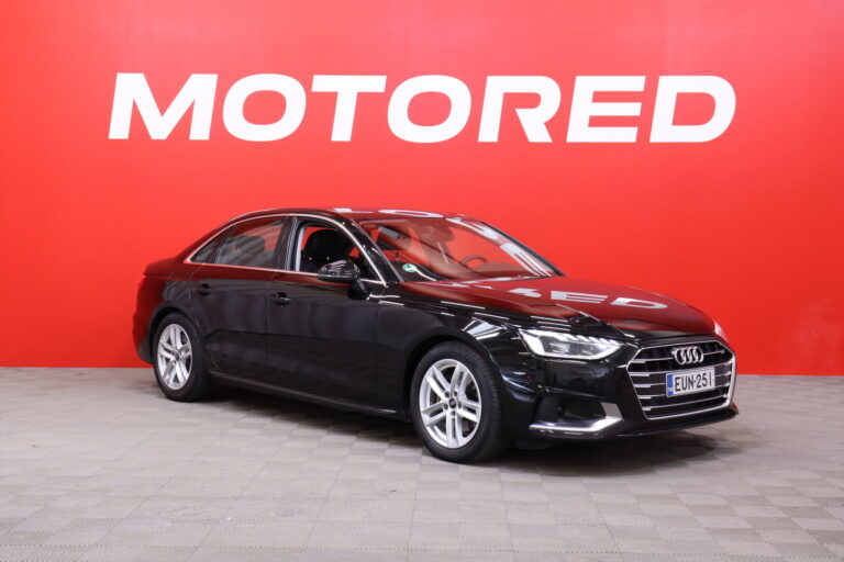 Audi - A4 - Sedan Progress Plus 35 TFSI 110 kW MHEV S tronic // Suomi-auto / Webasto / Matrix / Koukku / Kamera / Vakkari // - Sedan