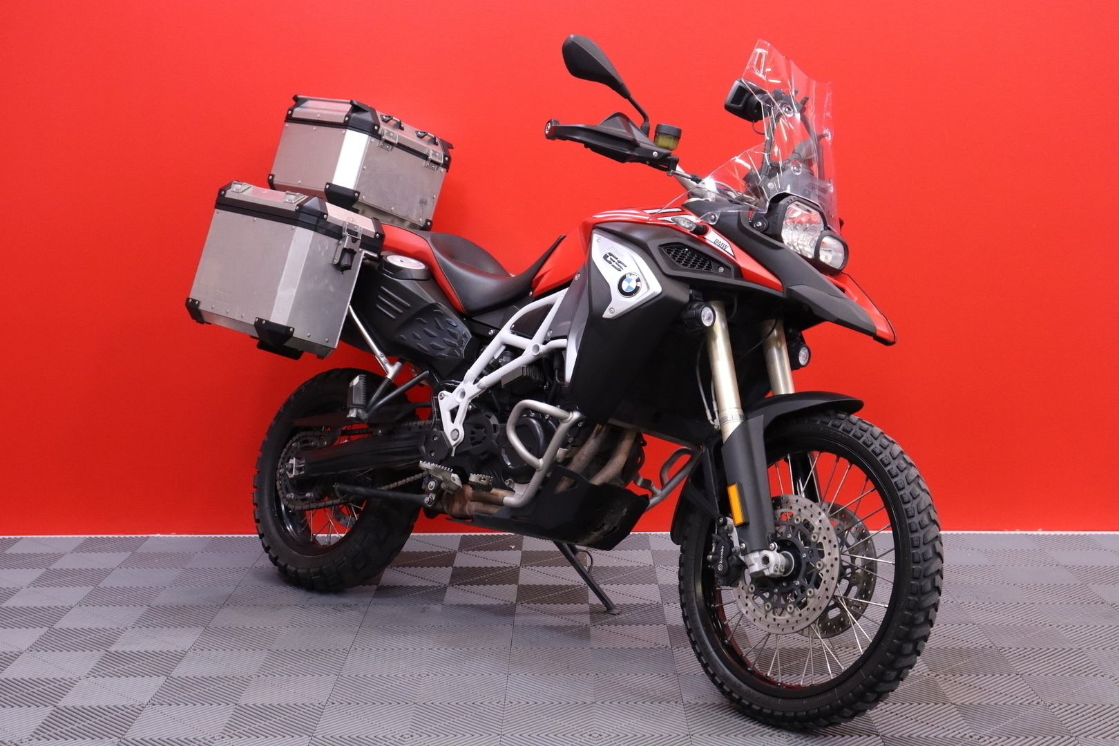 BMW - F - 800 GS Adventure // Suomi-pyörä / Juuri Huollettu! / Ajomodet PRO / ESA /  Navi / Laukut x3 // - Moottoripyörä
