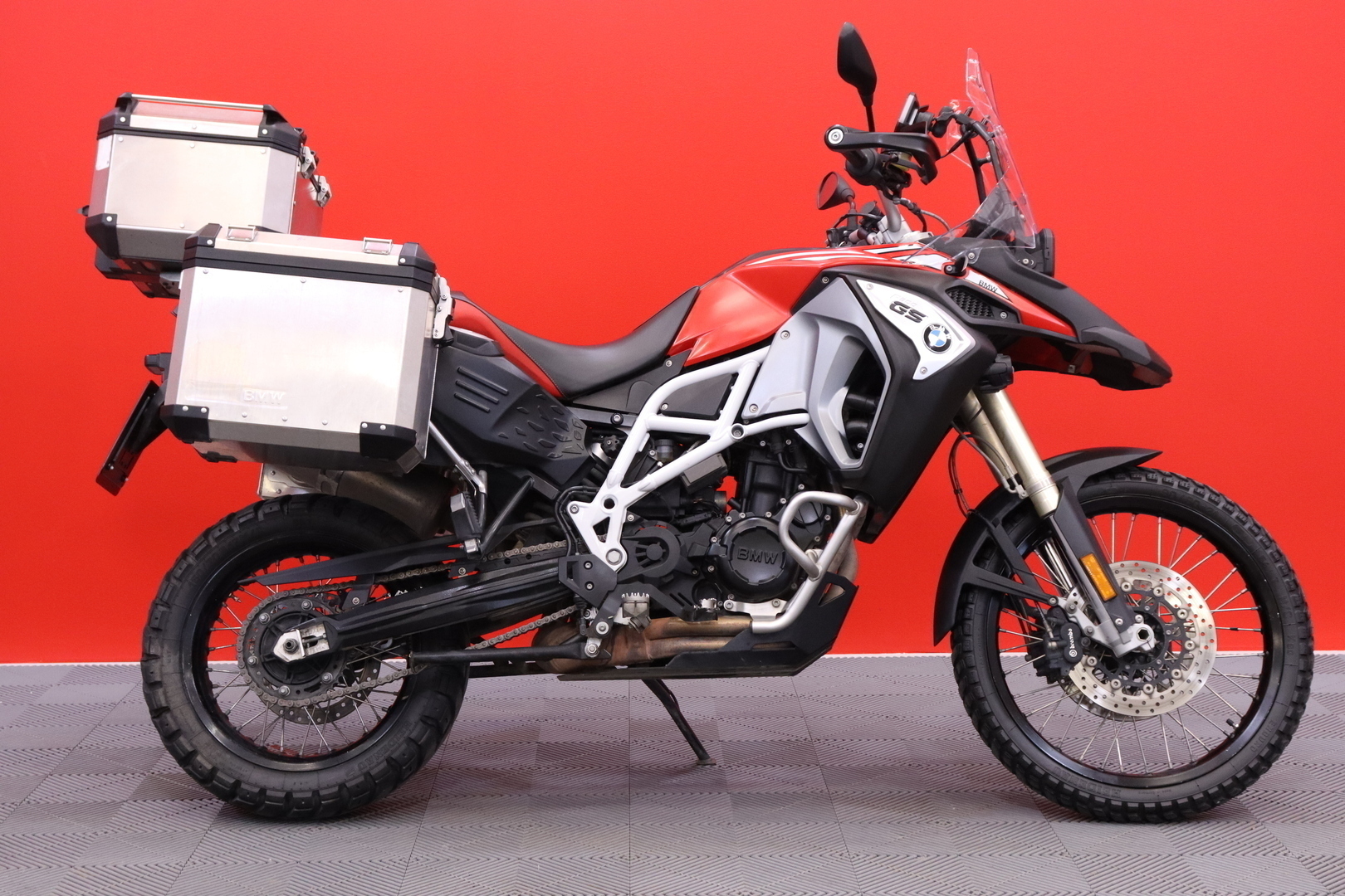 BMW - F - 800 GS Adventure // Suomi-pyörä / Juuri Huollettu! / Ajomodet PRO / ESA /  Navi / Laukut x3 // - Moottoripyörä