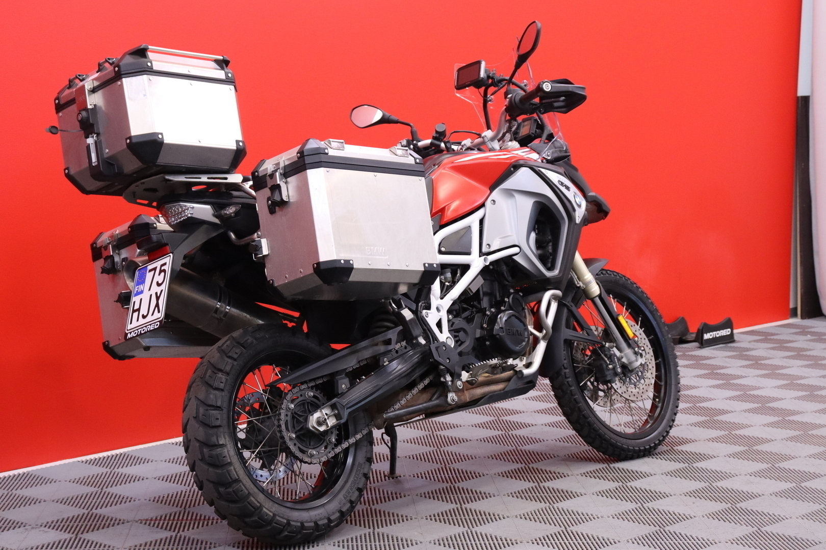 BMW - F - 800 GS Adventure // Suomi-pyörä / Juuri Huollettu! / Ajomodet PRO / ESA /  Navi / Laukut x3 // - Moottoripyörä