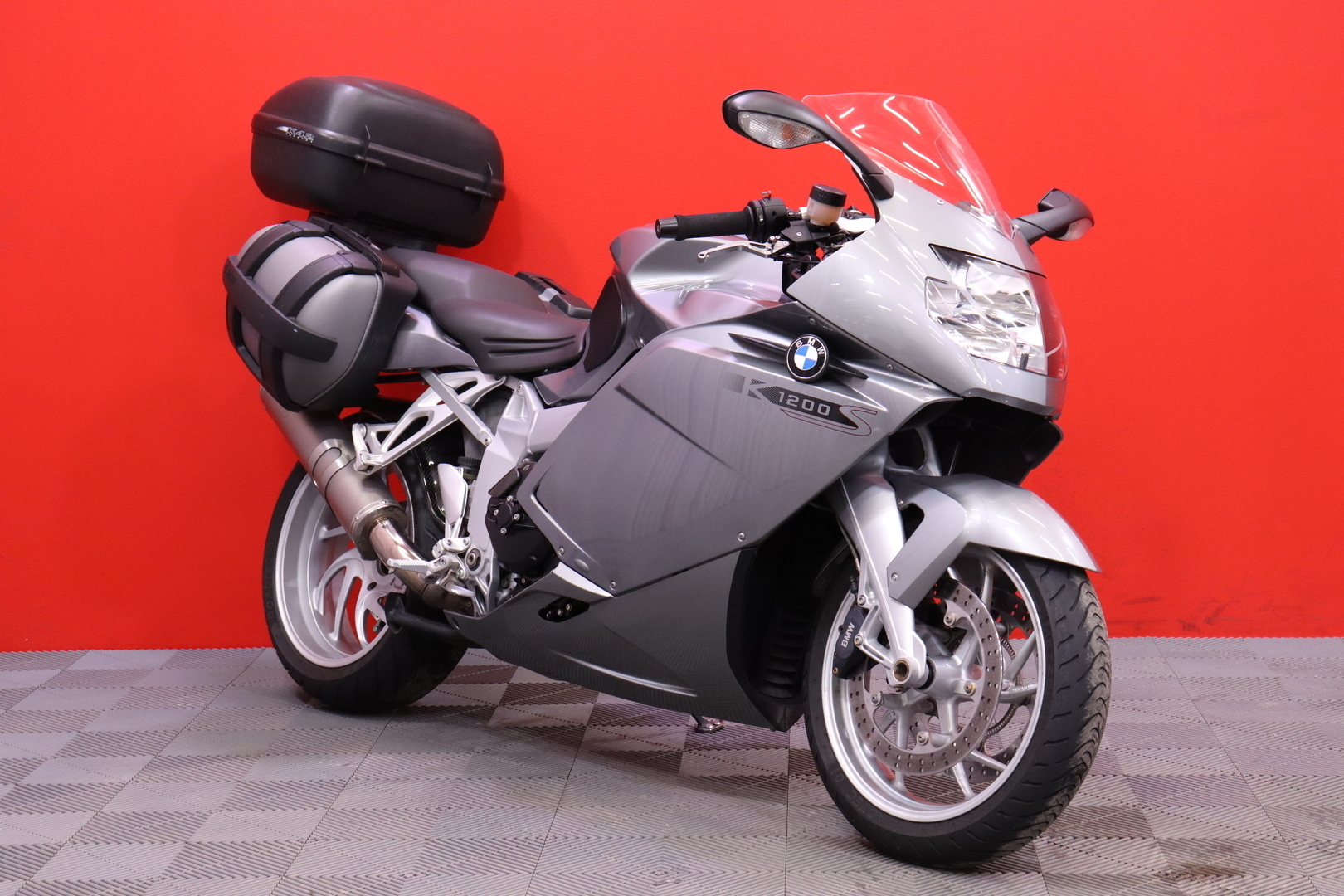 BMW - K - 1200 S // Laser / ESA / 3x laukut / Huoltokirja / ABS / Kahvanlämmittimet // - Moottoripyörä