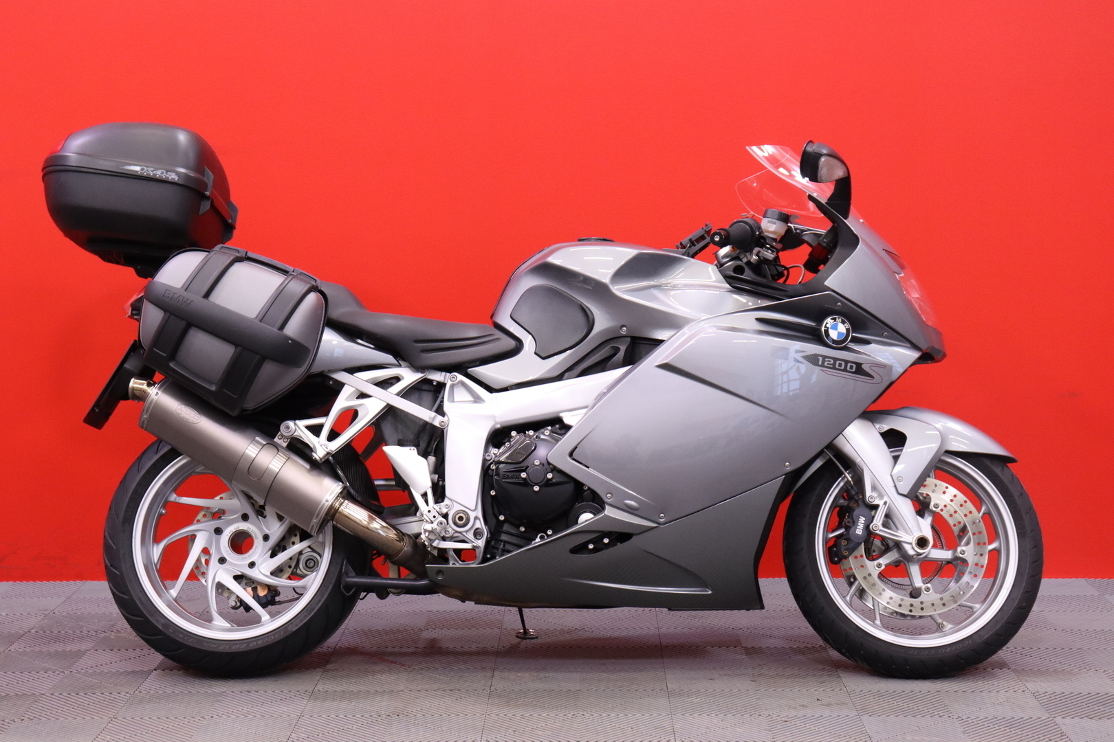BMW - K - 1200 S // Laser / ESA / 3x laukut / Huoltokirja / ABS / Kahvanlämmittimet // - Moottoripyörä