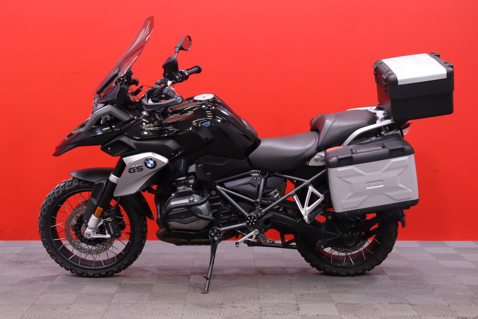 BMW - R - 1200 GS // Triple Black / Navi / ESA / Uudet renkaat! / Sifter pro / Ajotilat pro // - Moottoripyörä